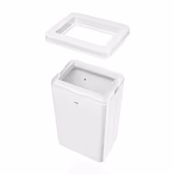 Wepa 331450, 50 L, Rectangulaire, Blanc, 390 mm, 290 mm, 640 mm