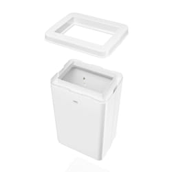 Wepa 331450 poubelle 50 L Rectangulaire Blanc