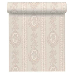 A.S. Creation Einzelblatt 186133 papier peint à rayures papier 0.53 m x 10.05 m beige