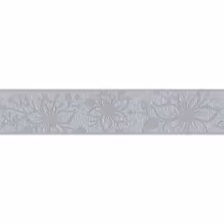 A.S. Creation Only Borders 11 346643 frise murale Intissé Floraux 5.00 x 0.13 m Gris