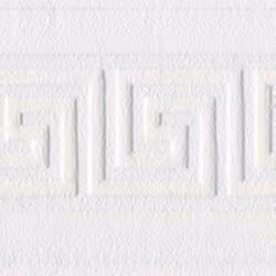 Frise murale - Only Borders - 8 - 500 m x 010 m - Blanc - Vinyle - Intérieur