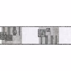As Creation - Autocollant Papier Peint Only Borders 11 900623 - Gris, Noir