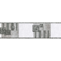 As Creation - Autocollant Papier Peint Only Borders 11 900623 - Gris, Noir