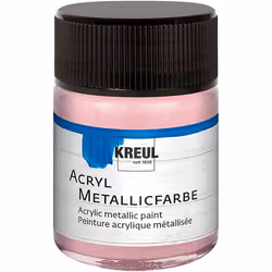 KREUL 77586, 50 ml, Or rose, Métallique, Vase, Imperméable, Résiste aux intempéries