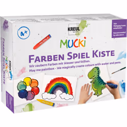 KREUL MUCKI Play me, Kit de marqueurs à eau pour enfants, 4 an(s), Multicolore