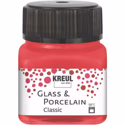 KREUL 16206, Rouge, Peinture à l'eau, Liquide, 20 ml, 1 pièce(s)