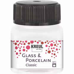 KREUL 16238, Métallique, Couleur nacre irisé, Blanc, Peinture à l'eau, Liquide, 20 ml, 1 pièce(s)