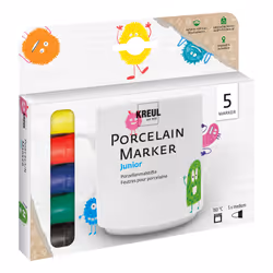 KREUL 16300, 5 pièce(s), Noir, Bleu, Vert, Rouge, Jaune, Multicolore, Yellow, Cherry Red, Dark Blue, Dark Green, Black, Plast ...