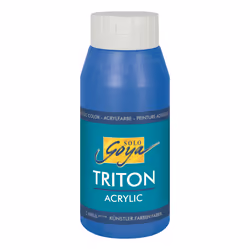 KREUL SOLO GOYA Triton Acrylic, 750 ml, Jaune, Bouteille
