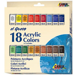 KREUL 28251 peinture pour loisir Peinture acrylique 12 ml 18 pièce(s)