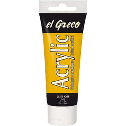 KREUL 28351 peinture acrylique 75 ml Or Bouteille Tube