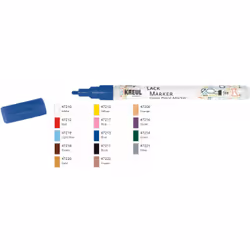 KREUL 47219, Bleu clair, Bleu clair, 1 couleurs, Fin, Pointe ogive, Rond