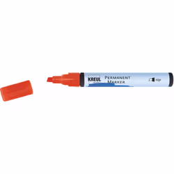 KREUL 47712, Rouge, Pointe biseautée, Rouge, 1 mm, 5 mm, Carton, Vitrocéramique, Feuille, Verre, Cuir, Métal, Papier, Plastiq ...