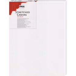 KREUL 592020, Peint, Toile pré-étirée, Blanc, Coton, 330 g/m², 200 mm