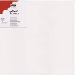 KREUL 602020, Peint, Panneau de toile, Blanc, Coton, 200 mm, 200 mm