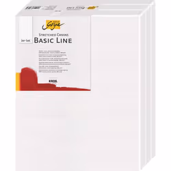 KREUL 632020, Peint, Toile pré-étirée, Blanc, Coton, 380 g/m², 200 mm