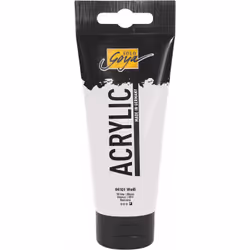 KREUL Solo Goya Acrylic, 100 ml, Blanc, Mat, Tube, Imperméable