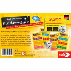 Noris Children's quiz for clever kids Jeu de société Education