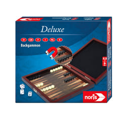Noris Deluxe Travel Game Backgammon Jeu de société Traditionnel