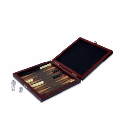 Noris Deluxe Travel Game Backgammon Jeu de société Traditionnel