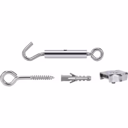 Paulmann 17803, Kit de montage, Chrome, Métal, Plafond/mur, 14 pièce(s)