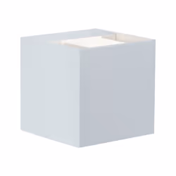 Paulmann 180.01, Éclairage mural extérieur, Blanc, Aluminium, IP65, Façade, II