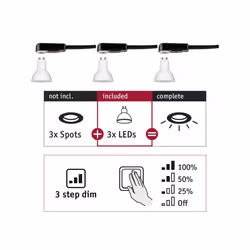 Paulmann 28785 ampoule LED 6,5 W GU10 G