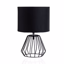 Pauleen 480.16, Noir, Aluminium, Coton, Polyester, IP20, II, E27, 1 ampoule(s)