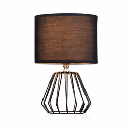 Pauleen 480.16 lampe de table E27 Noir