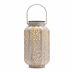 Pauleen Sunshine Kiss Solar-Laterne, Blanc, Métal, IP44, LED, 2 lm, 3000 K