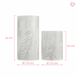 Pauleen Cosy Feather 0,2 W LED Gris, Blanc