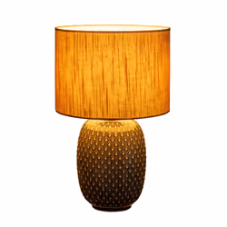 Pauleen Pretty Classy lampe de table E27 Beige, Gris