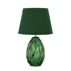 Pauleen Crystal Velvet lampe de table E14 Vert