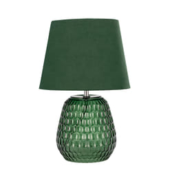 Pauleen Crystal Velours lampe de table E14 Vert