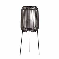Pauleen Sunshine Coziness, Balcon, Jardin, Noir, Gris, IP44, Métal, Polyuréthane, III, Ampoule(s) non remplaçable(s)