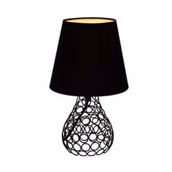 Pauleen Black Brilliance lampe de table E27 Noir