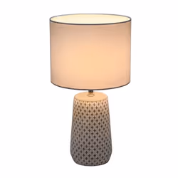 Pauleen 482.15 lampe de table E14 Gris, Blanc