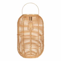 Paulmann 48286, Beige, Métal, Plastique, Rotin, Chambre à coucher, Salon, Style industriel, IP20, III