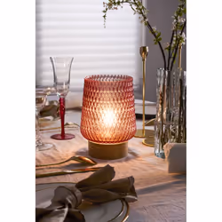Paulmann 48307 lampe de table E27 0,03 W LED Rose