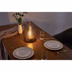 Paulmann 48311 lampe de table E27 0,8 W LED Taupe