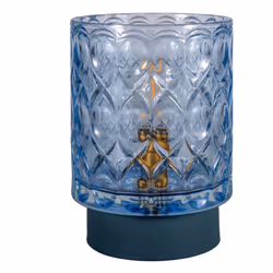 Paulmann 48313, Bleu, Verre, Métal, Chambre à coucher, Salon, Romantique, IP20, III