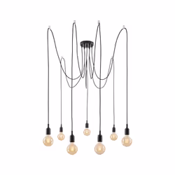 Paulmann 503.90, 7 ampoule(s), E27, Noir