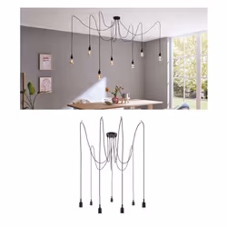 Paulmann 503.90 éclairage de plafond Noir E27 - Vue supplémentaire 7