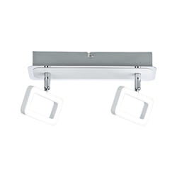 Paulmann Frame Spot d'éclairage de surface Chrome, Blanc LED 4,5 W