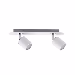 Paulmann 667.18, Spot d'éclairage de surface, GU10, 2 ampoule(s), 230 V, Chrome, Blanc