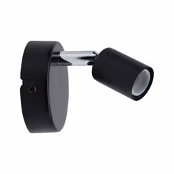 Paulmann Carolina, Spot d'éclairage de surface, GU10, 1 ampoule(s), Anthracite, Chrome