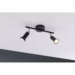 Paulmann Carolina Spot d'éclairage de surface Anthracite, Chrome GU10