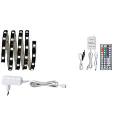 Paulmann YourLED Stripe Kit de base 1,5m RGB noir, clair