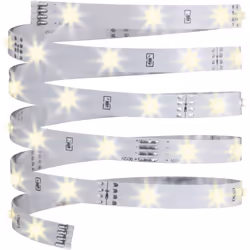 Paulmann 70428, Rampe d'éclairage de mur, Intérieure, Blanc, Métal, II, Blanc chaud