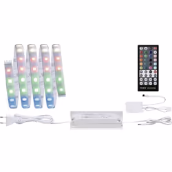 Paulmann 706.27, Ruban lumineux universel, Intérieure, Argent, Plastique, II, Vert, Rouge, Blanc chaud, Blanc